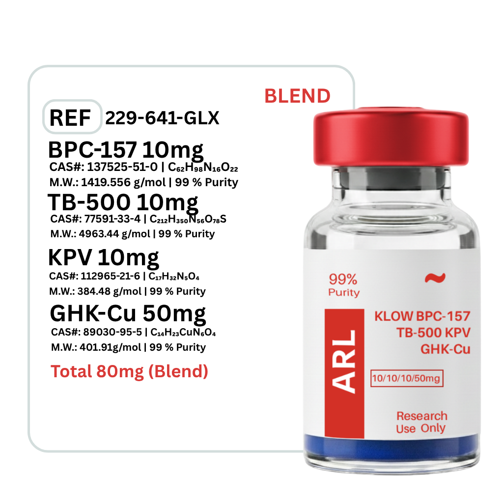 KLOW Blend - GHK-CU + TB-500 + BPC-157 + KPV